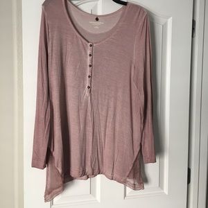 SOFT SURROUNDINGS Mauve Tunic L